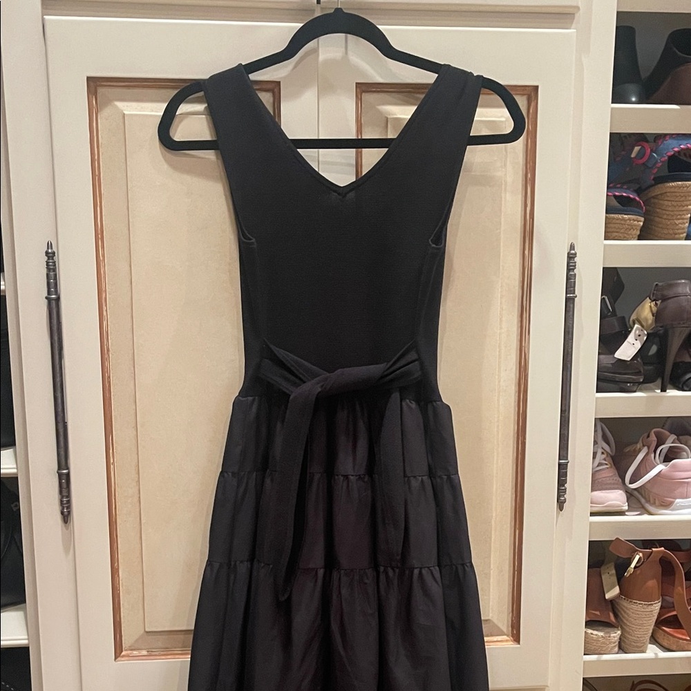 Jason Wu Black Tiered Midi Dress, NWOT - Picture 4 of 6